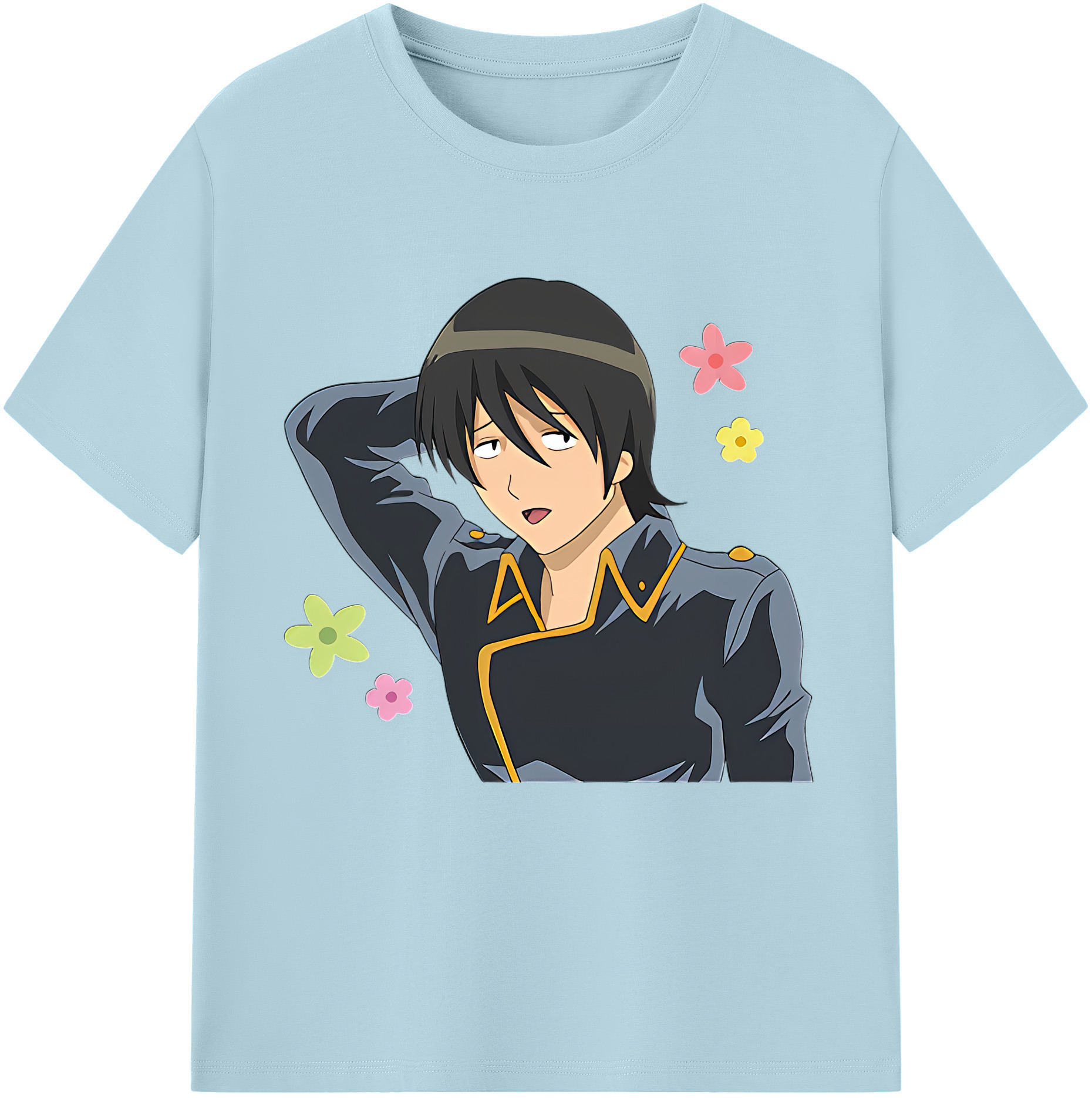 （画像用） ぎんたま 坂田銀時（さかたぎんとき） 神楽 志村新八（しむら しんぱち） GINTAMA Sakata Gintoki Kagura Shimura Shinpachi 綿100％半袖Tシャツ（フロントプリント）